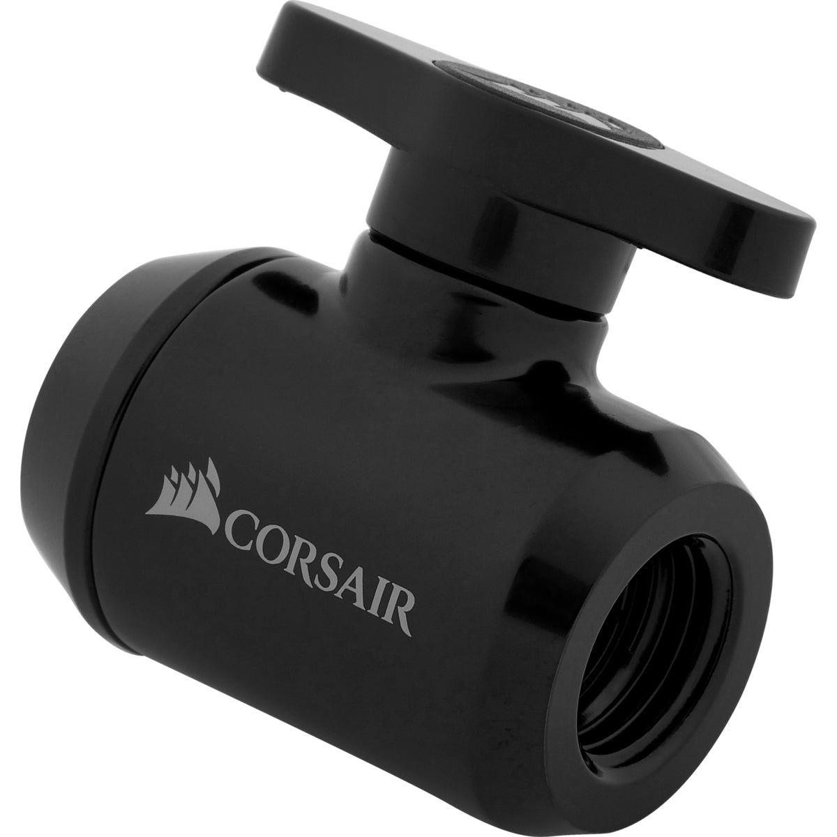 CORSAIR Hydro X Series XF Kulventil Manuell kulventil för vätskekylningssystem 1-pack Svart