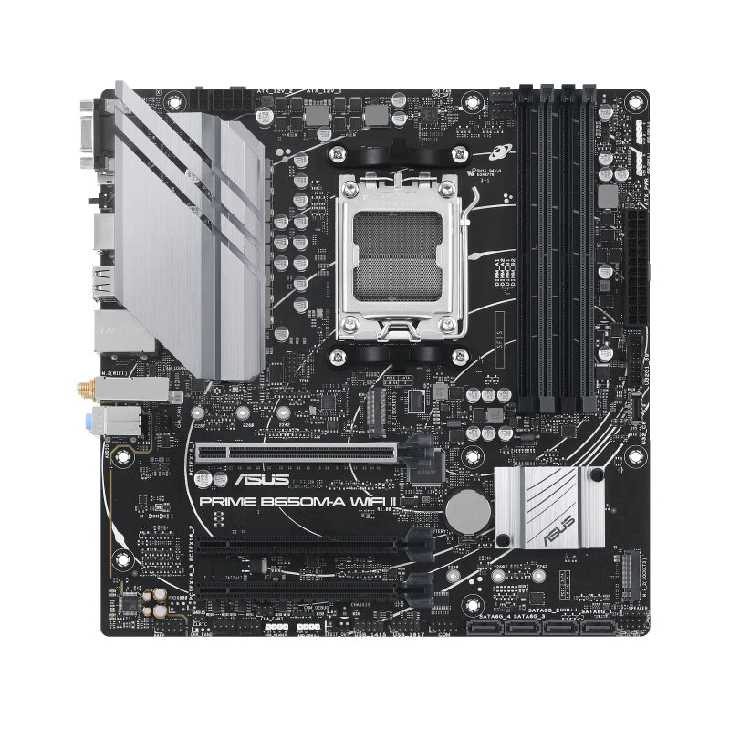 ASUS PRIME B650M-A WIFI II (mATX, B650, AM5)