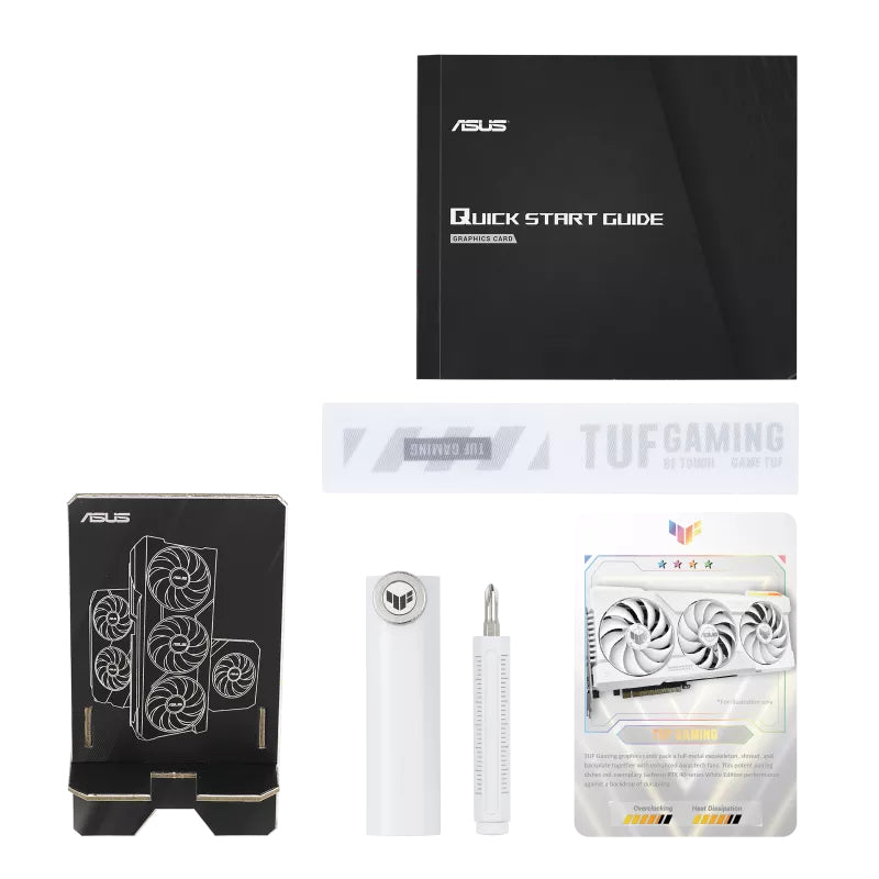 ASUS GeForce RTX 4070 TI 12GB TUF OC GAMING WHITE Edition
