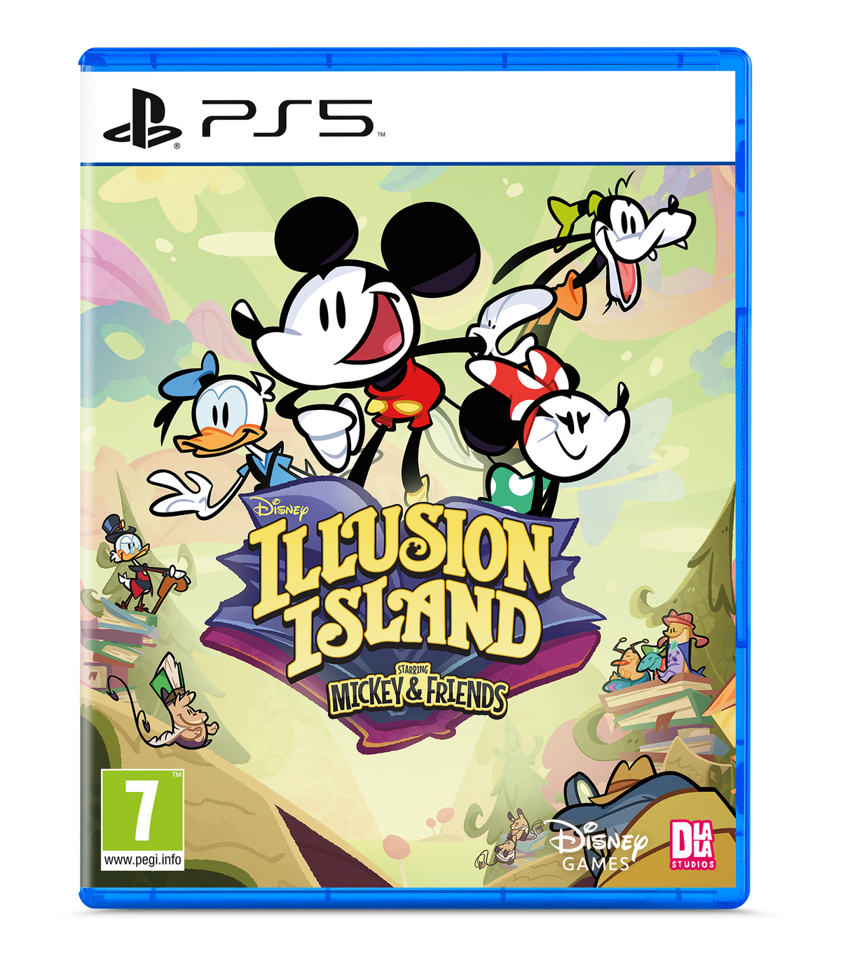 Disney Illusion Island – PlayStation 5 – spilomslag