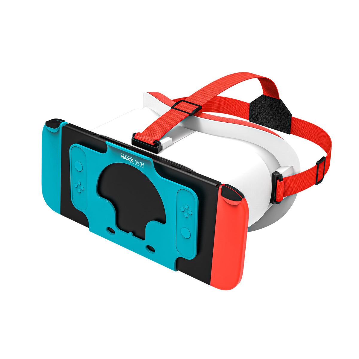 Maxx Tech New Switch VR Headset – produktet set skråt forfra