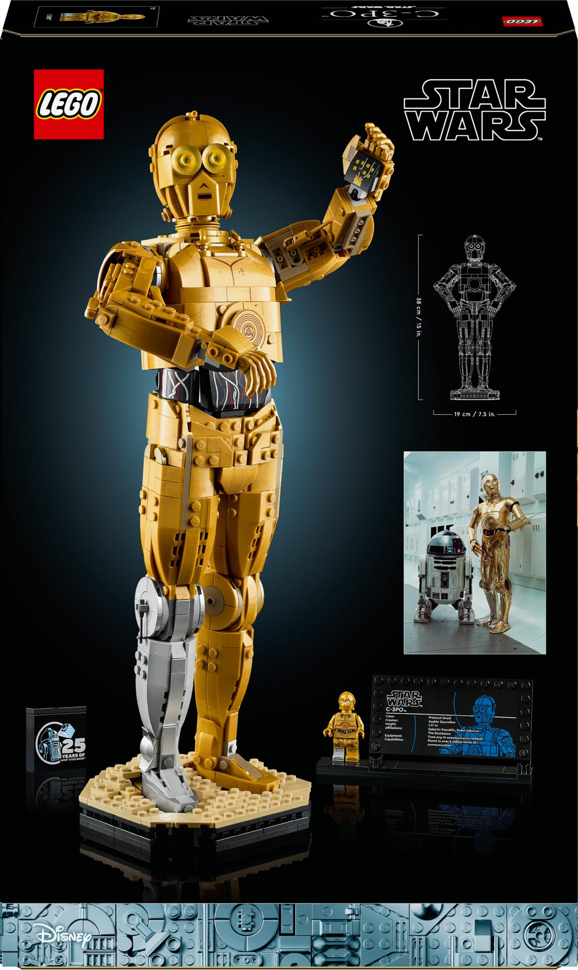 LEGO 75398 Star Wars C-3PO, construction toy LEGO