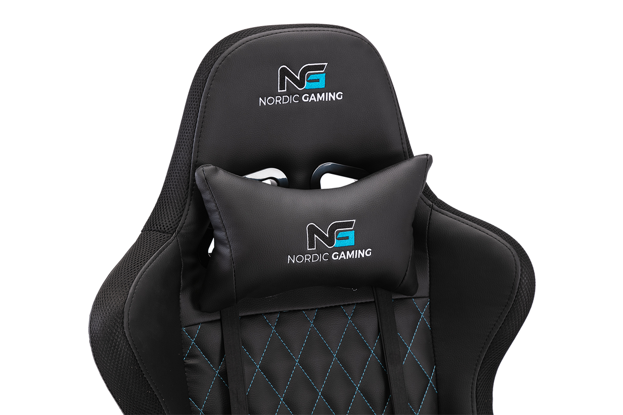 Nordic Gaming Blaster RGB Gaming Stol - PU Läder - Upp Till 120 KG