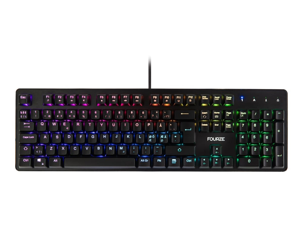 Fourze GK130 Gaming Keyboard Mekaniskt