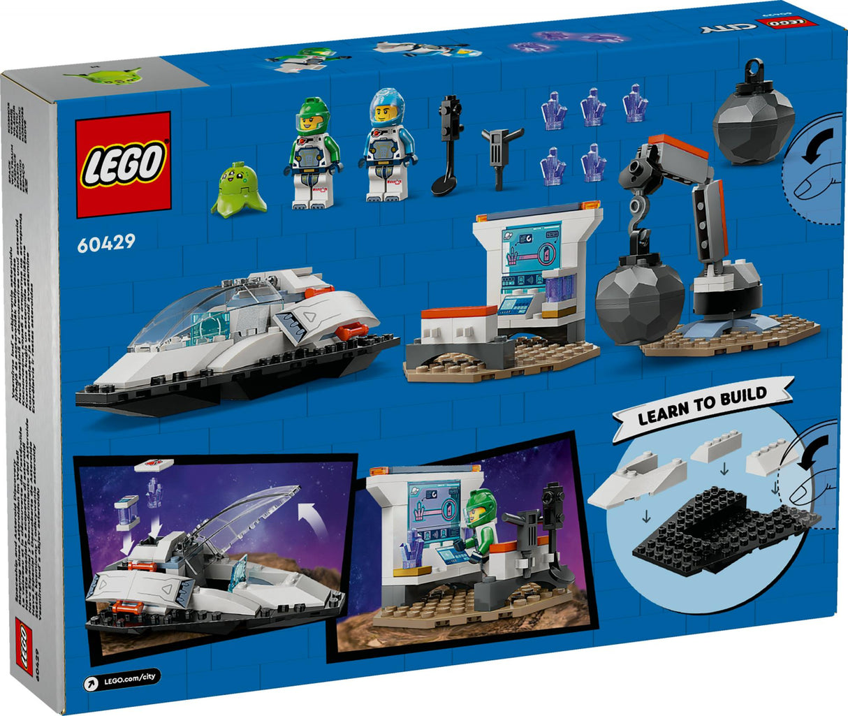 LEGO 60429 City Recovery of an asteroid in space, construction toy LEGO