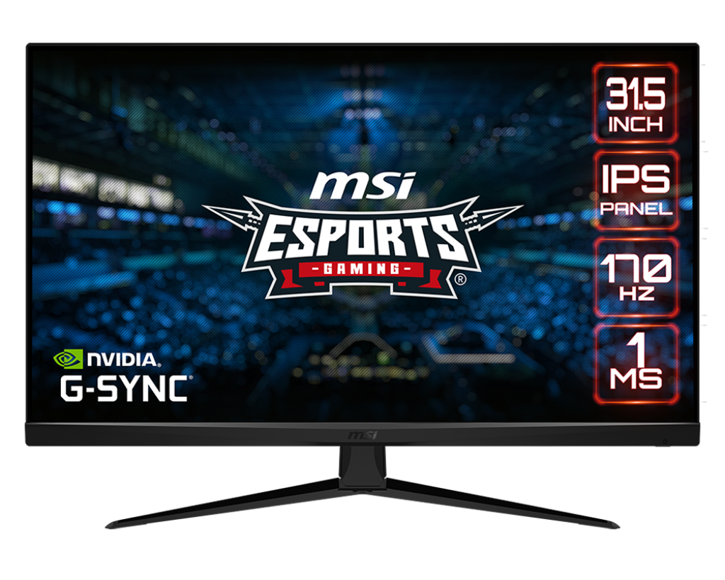 MSI G321Q Gaming Monitor, 31,5 170Hz 1440p