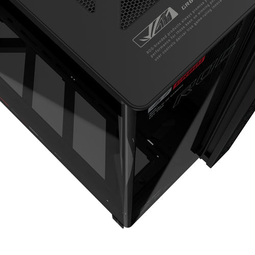 ASUS ROG CRONOX GR801 CURVE TG ARGB BLACK – set ovenfra