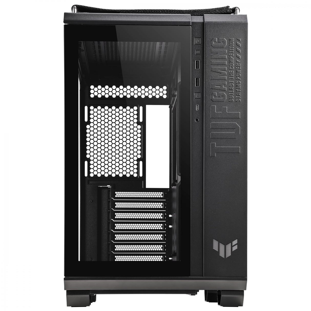 ASUS TUF Gaming GT502 Tempered Glass Dual Chamber Case Black