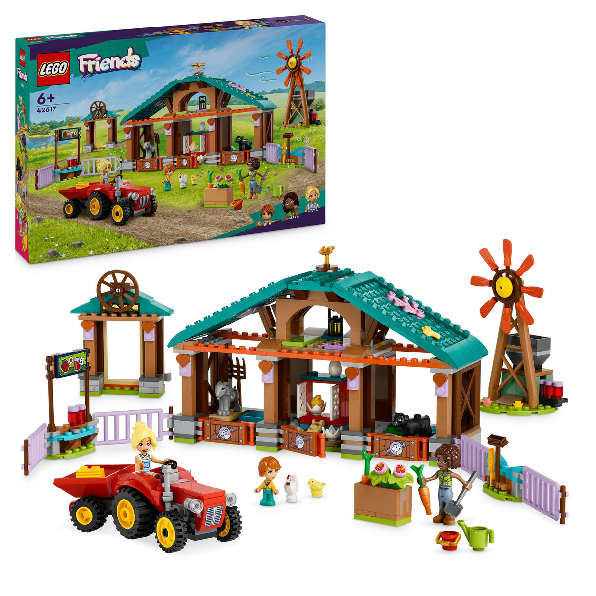 LEGO 42617 Friends Farm Animal Sanctuary Byggleksak