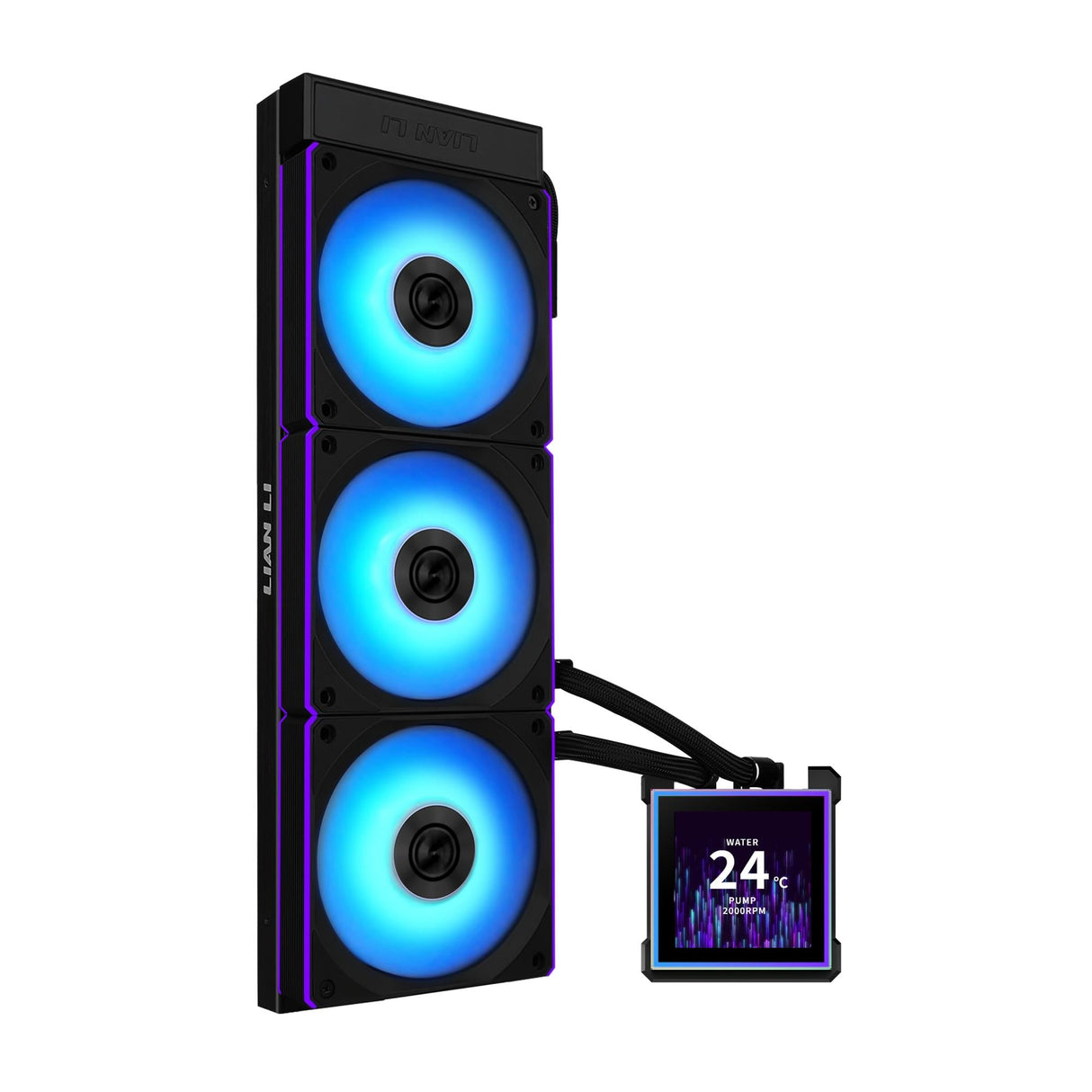 Lian Li Hydroshift II LCD-S, 360CL Wireless, Black Lian Li