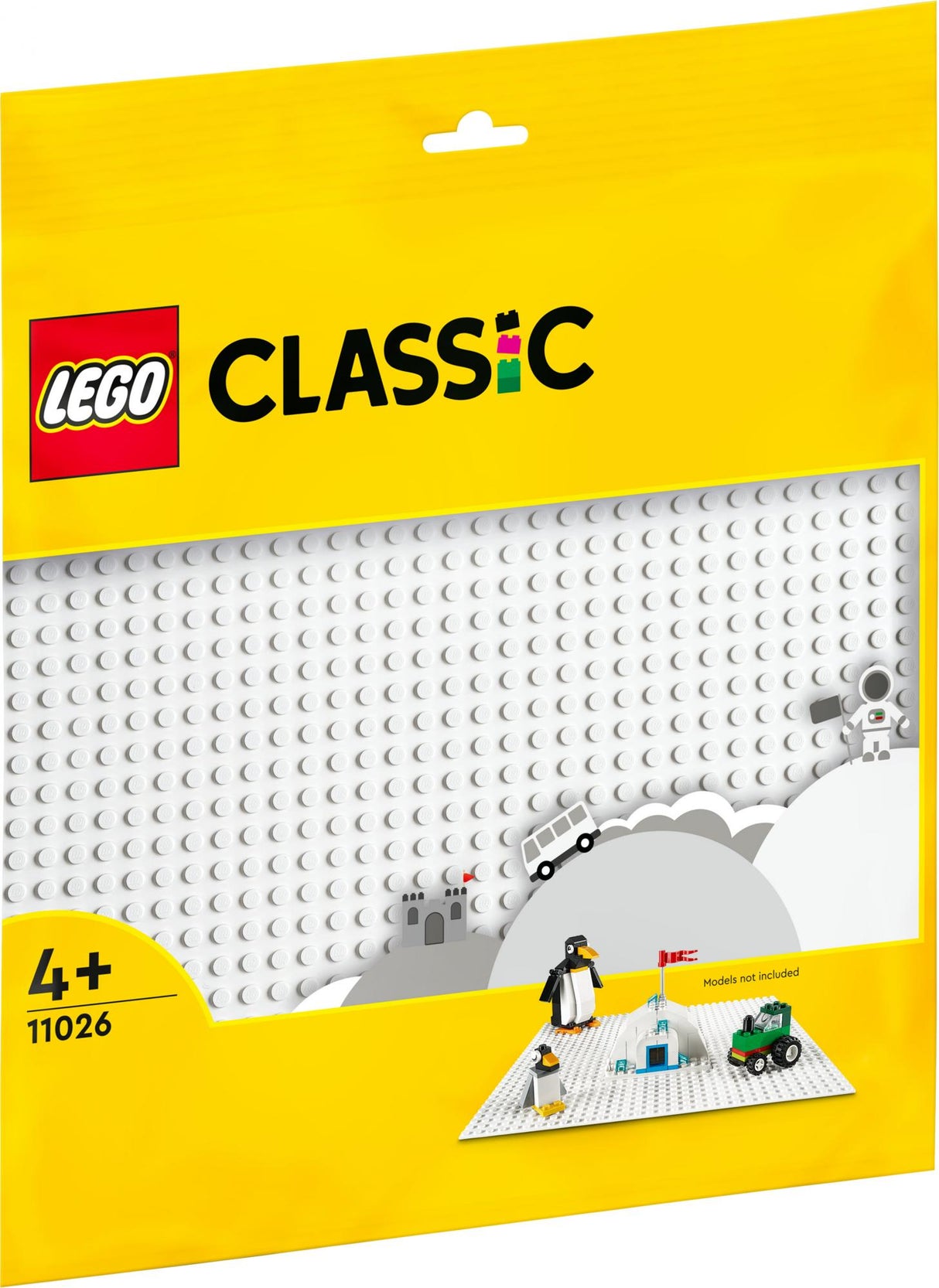 LEGO Classic - Vit Bottenplatta (11026)