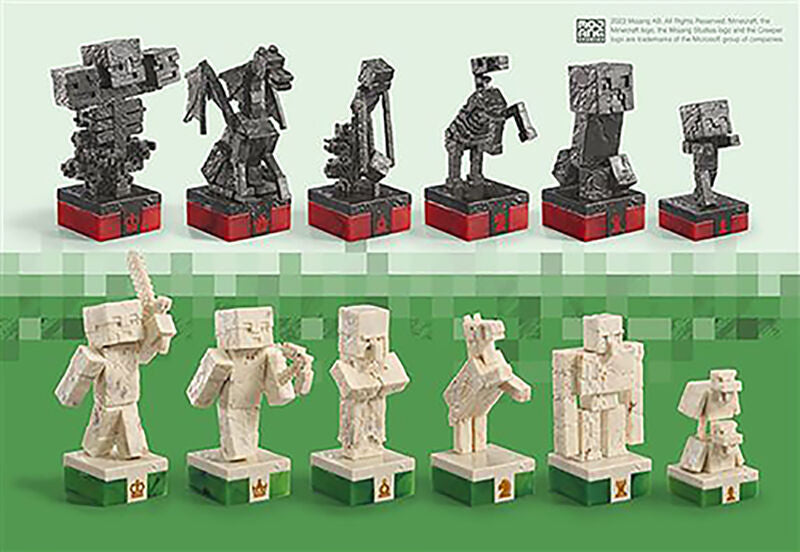 Schackspel - Overworld Heroes Vs. Hostile Mob - Minecraft