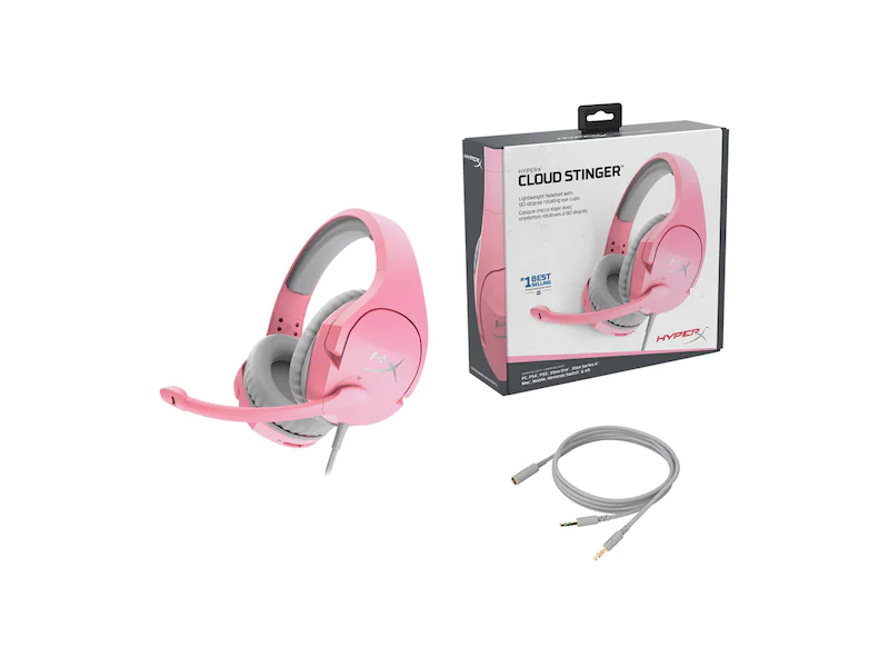 HyperX Cloud Stinger Headset Rosa