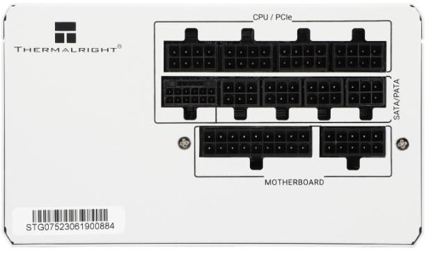 Thermalright TR-TG 750-W Vit - PSU, 80+ Guld