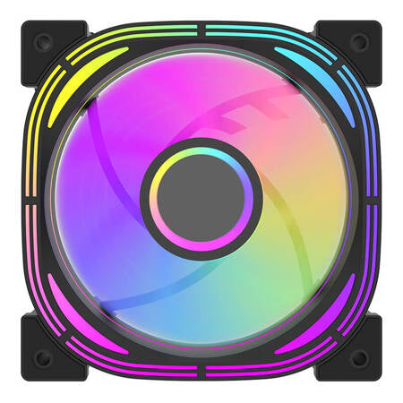 Darkflash INF24 3in1 ARGB Datorfläktset (svart)