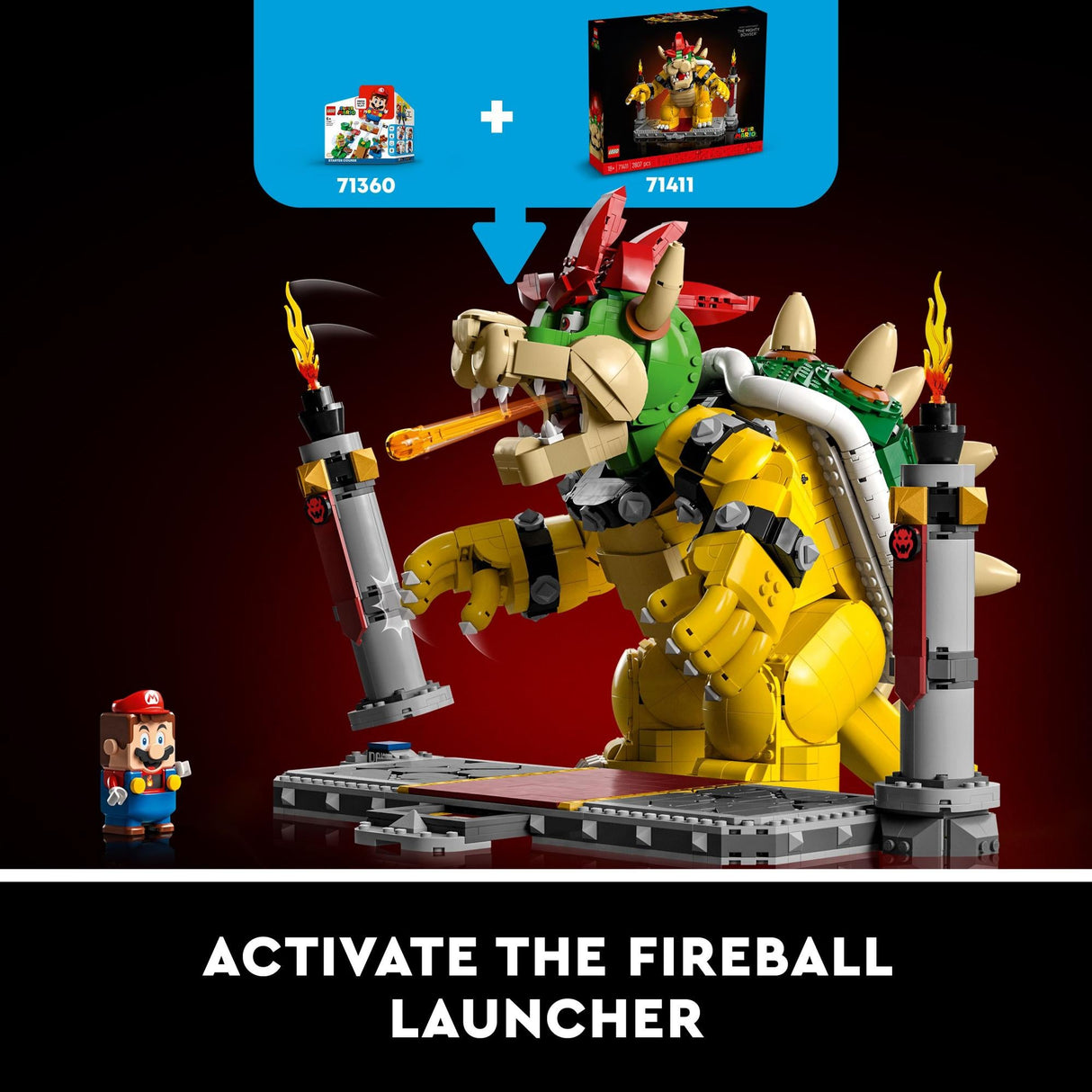 LEGO Super Mario - The Mighty Bowser (71411)