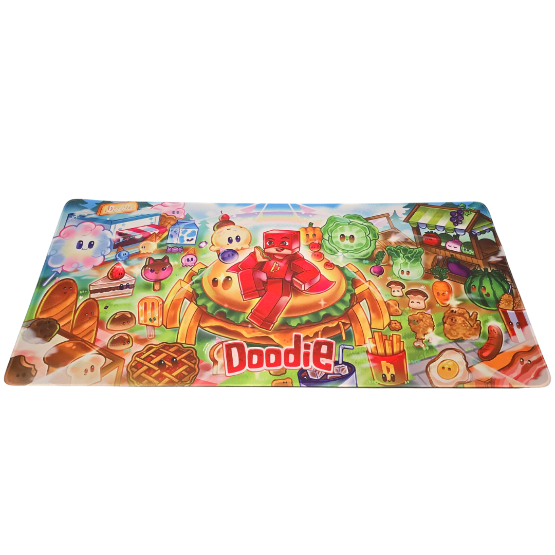 Doodie - Matstrid Musmatta XL - 90 x 40 cm