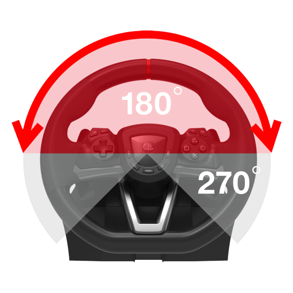 HORI - Racing Wheel Apex + 7-Speed Racing Shifter Bundle För PC (Windows 11/10)