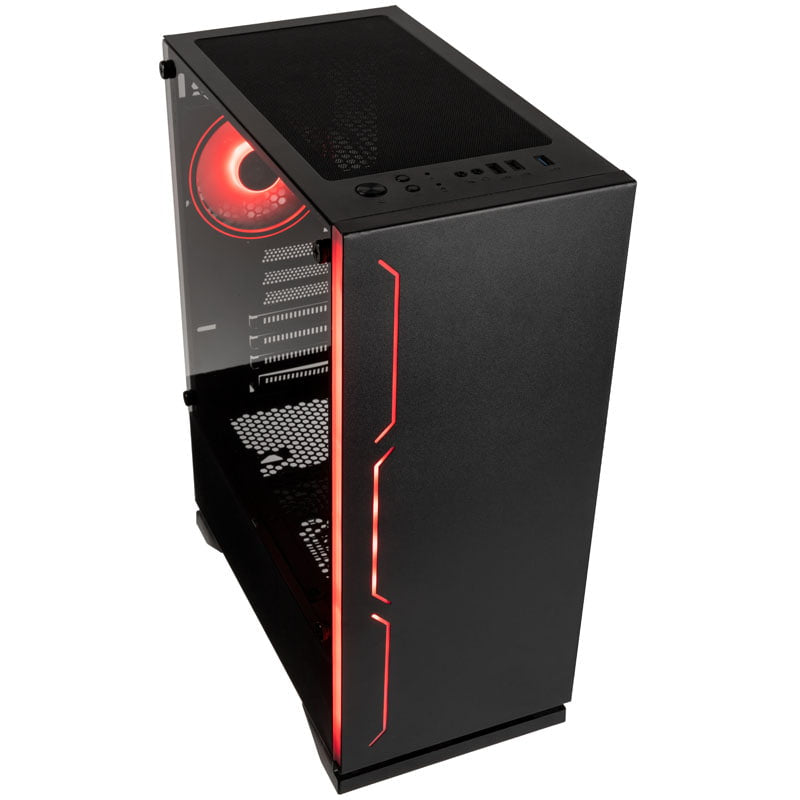 Kolink Inspire Series K11 Midi-Tower ARGB Gaming Case-Svart fönster