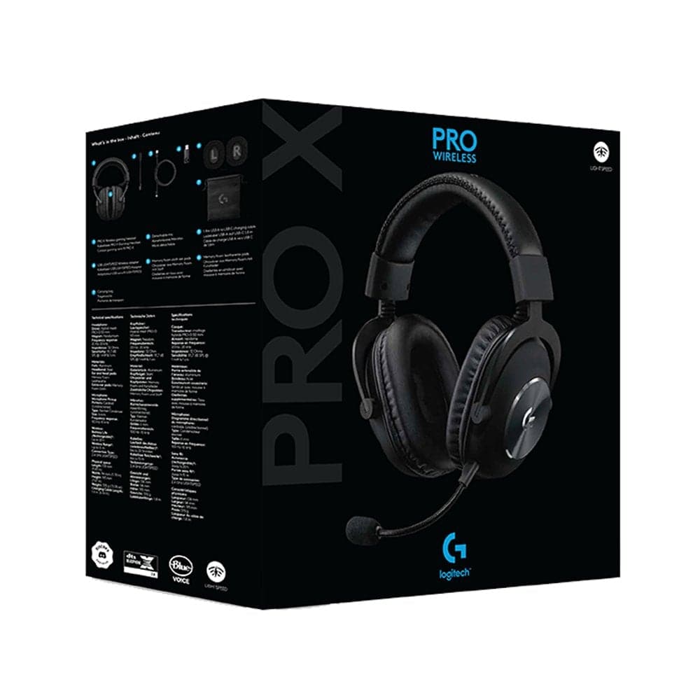 Logitech - PRO X Trådlöst LIGHTSPEED Gaming Headset