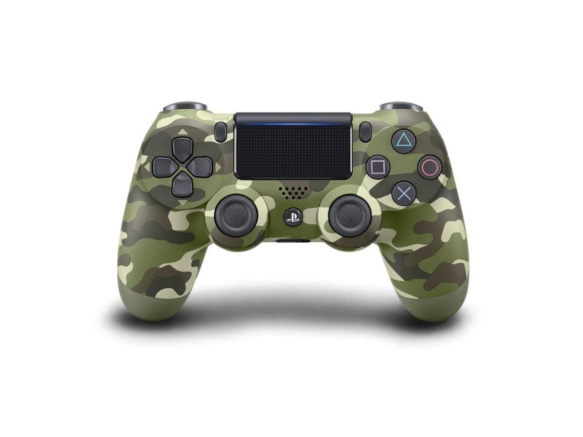 Sony Dualshock 4 Controller v2 - Grön Camo