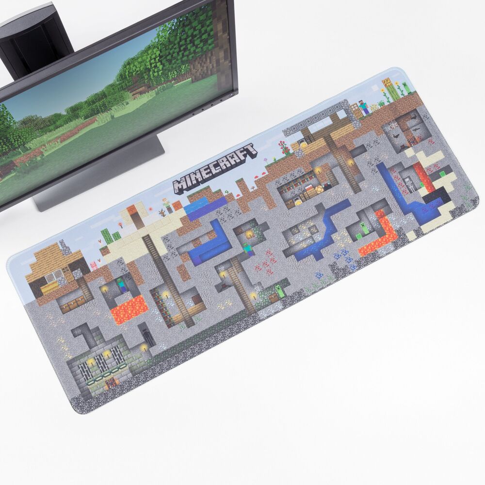 Minecraft World Mousepad - 30 X 80 Cm