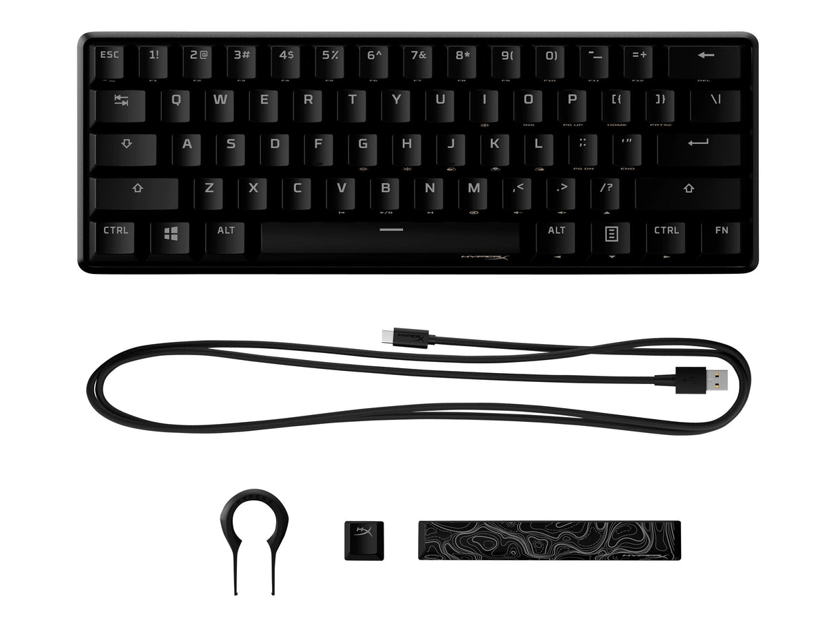 HyperX Alloy Origins 60 Tangentbord Mekanisk RGB-kabel USA