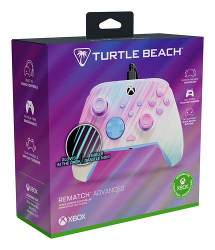 Turtle Beach Rematch Advanced Cotton Candy – Xbox/PC – Emballage fra siden