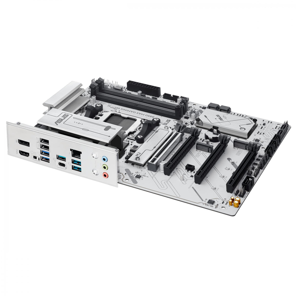 ASUS B850 MAX GAMING WIFI WHITE (ATX, B850, AM5, DDR5) ASUS