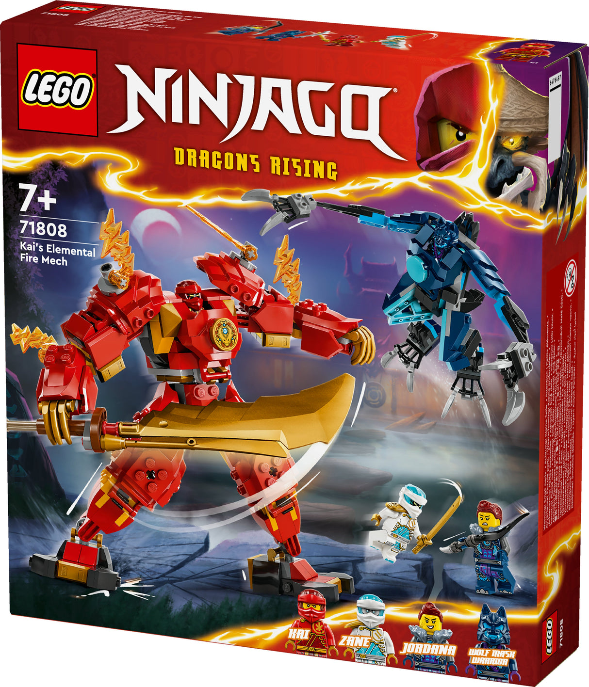 LEGO 71808 Ninjago Kai's Fire Mech, Byggleksaksväska