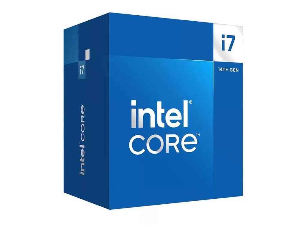 Intel Core I7-14700F Raptor Lake-S CPU - 20 Kärnor - 2,1 GHz - Intel LGA1700 - Intel Boxed