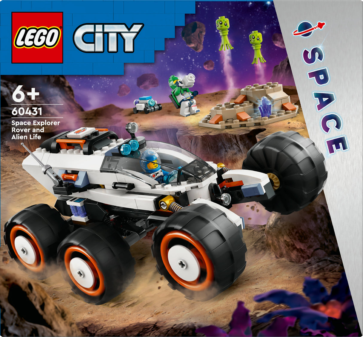 LEGO City Space Rover Med Utomjordingar (60431)