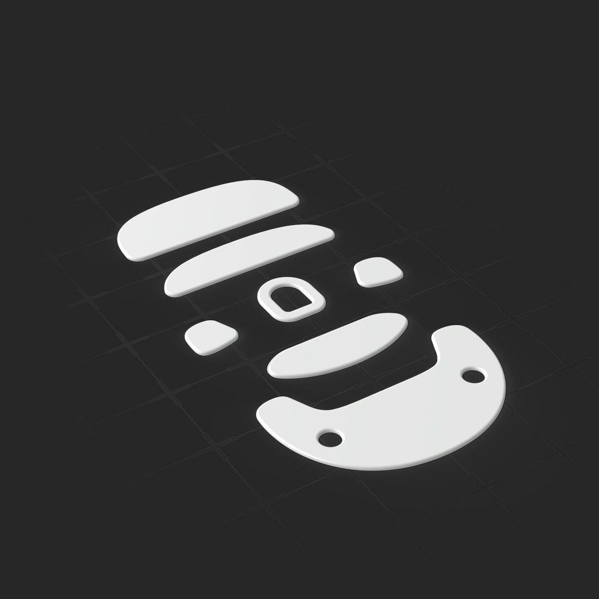 Endgame Gear OP1 Skate Set, 99.5% PTFE, Vit