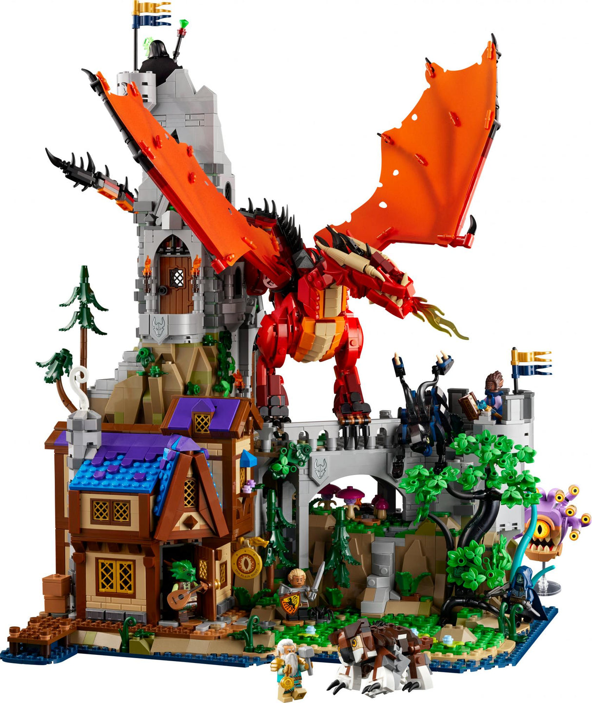 LEGO Idéer - Dungeons & Dragons: Red Dragon's Tale (21348.)