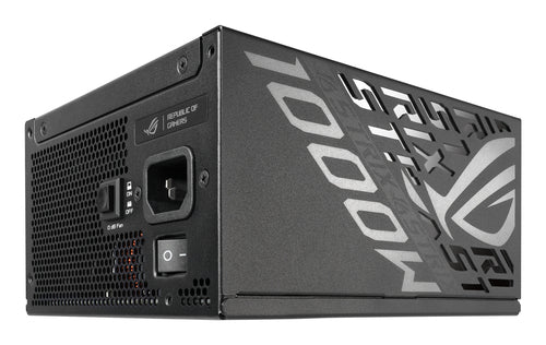 ASUS ROG Strix 1000W Platinum – sort ROG Equalizer-strømforsyning med modulære kabler