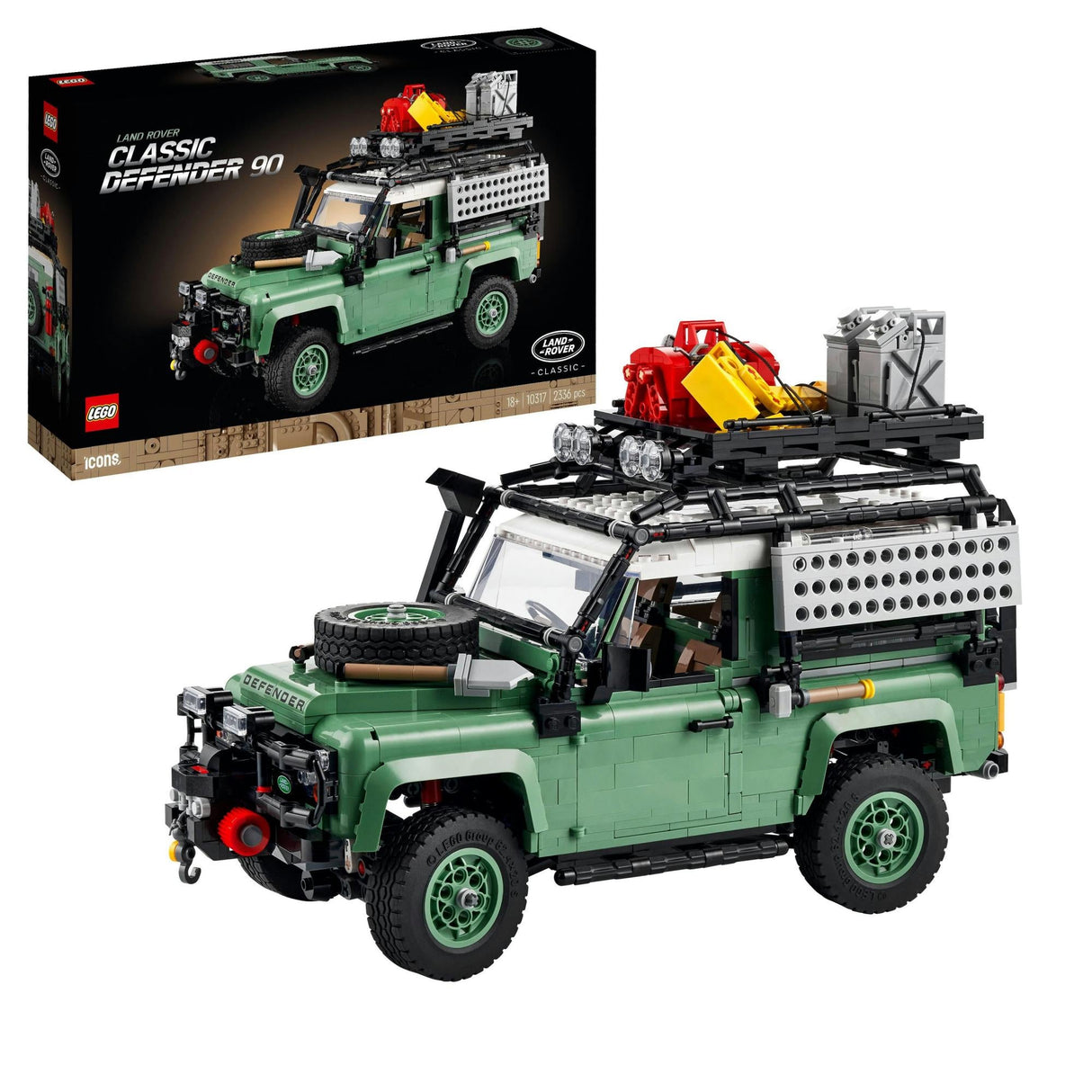 LEGO Icons - Land Rover Classic Defender 90 (10317.)
