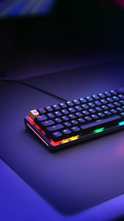 Glorious GMMK 2 Compact 65% - Fox Switch, NO-Layout - Svart