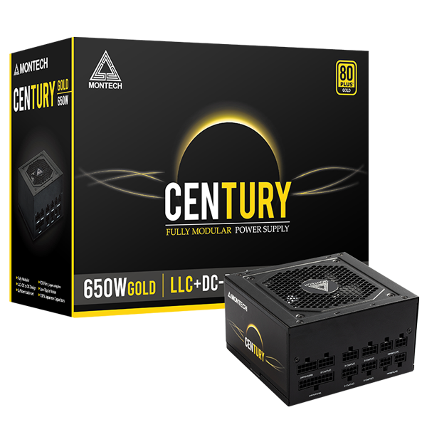 Montech CENTURY GOLD G5 650W, ATX 3.0