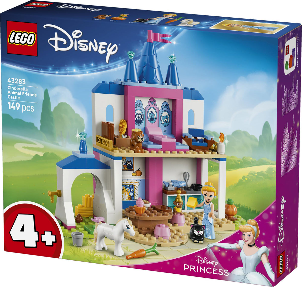 LEGO 43283 Disney Princess Cinderella's Animal Palace LEGO