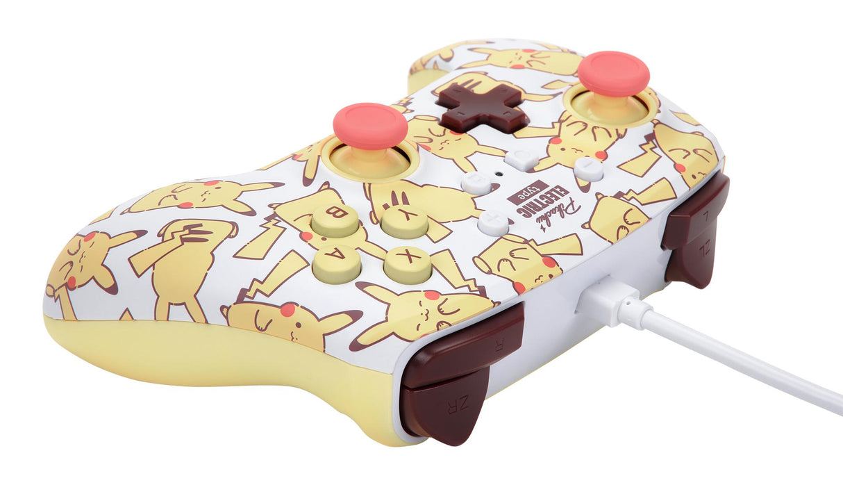 PowerA NSW Enhanced Wired Controller - Pikachu Blush