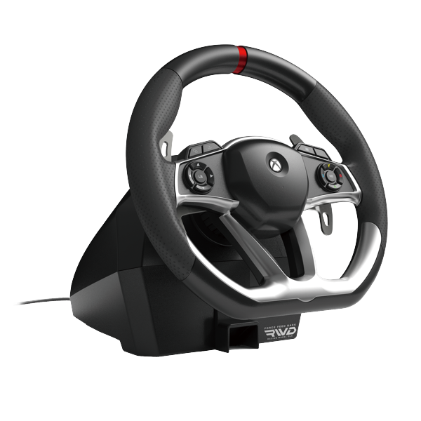 HORI - Force Feedback Racing Wheel DLX + 7-Speed Racing Shifter Bundle För Xbox Series X - S, Xbox One Och PC (Windows 11/10)