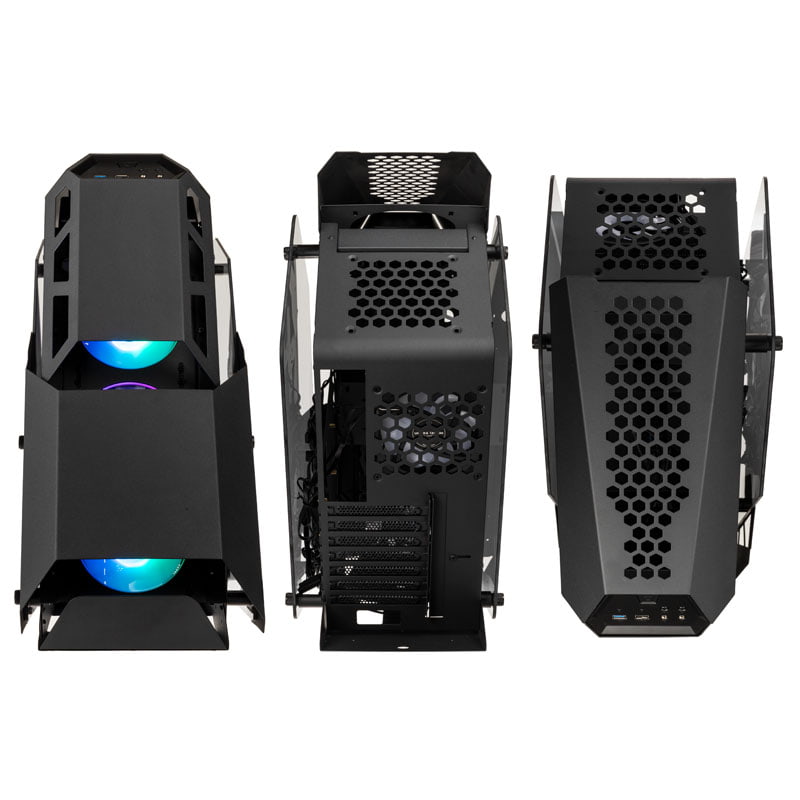 Kolink Big Chungus Shredded Edition Midi Tower ARGB Showcase - Svart