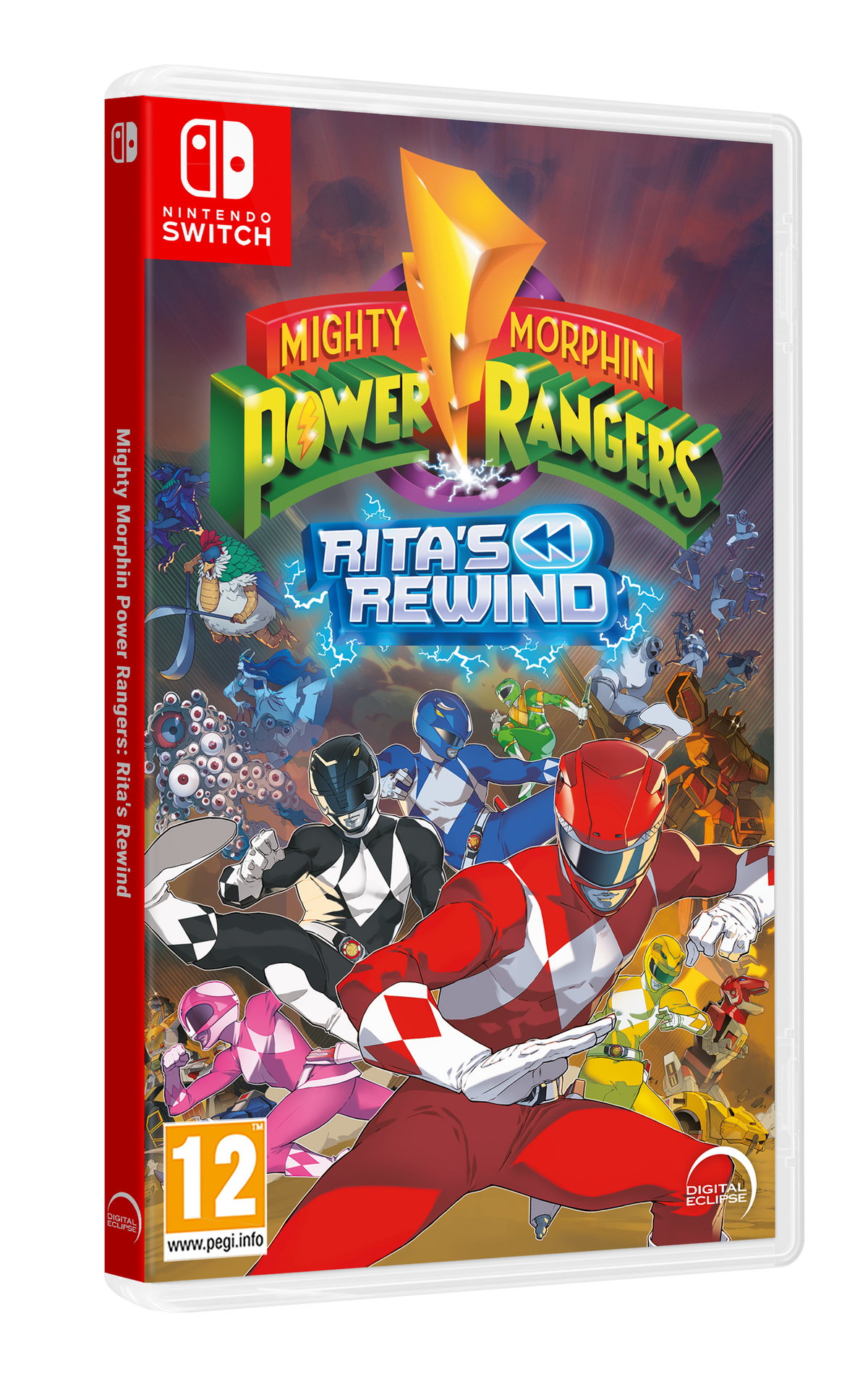 Mighty Morphin Power Rangers: Rita's Rewind – Nintendo Switch – spilomslag
