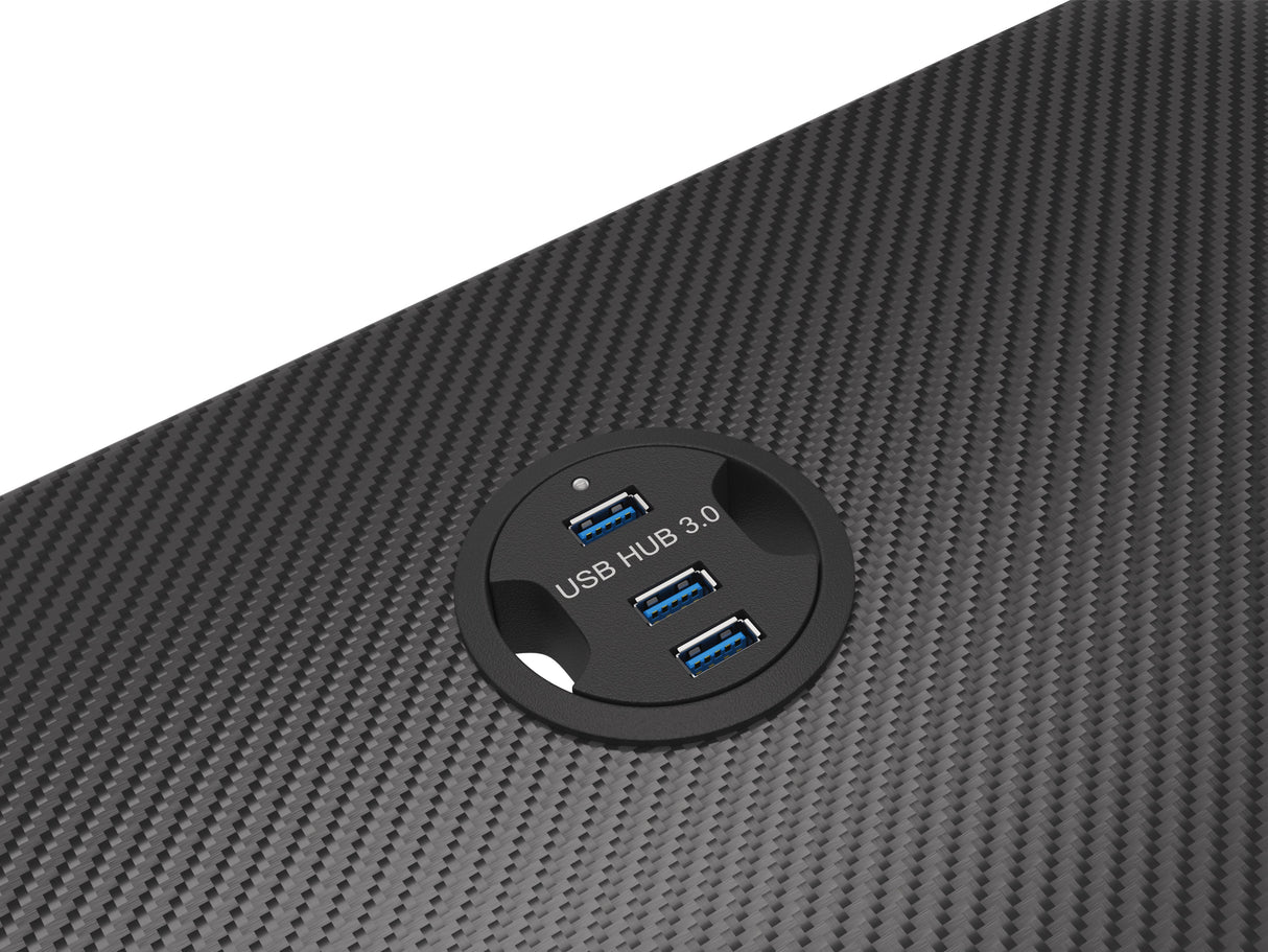 Genesis Holm 200 RGB Spelbord - Svart