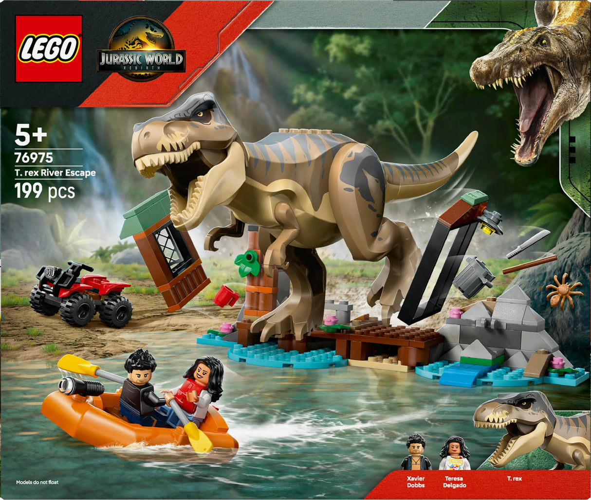 Lego - T. rex River Escape (6533325) LEGO