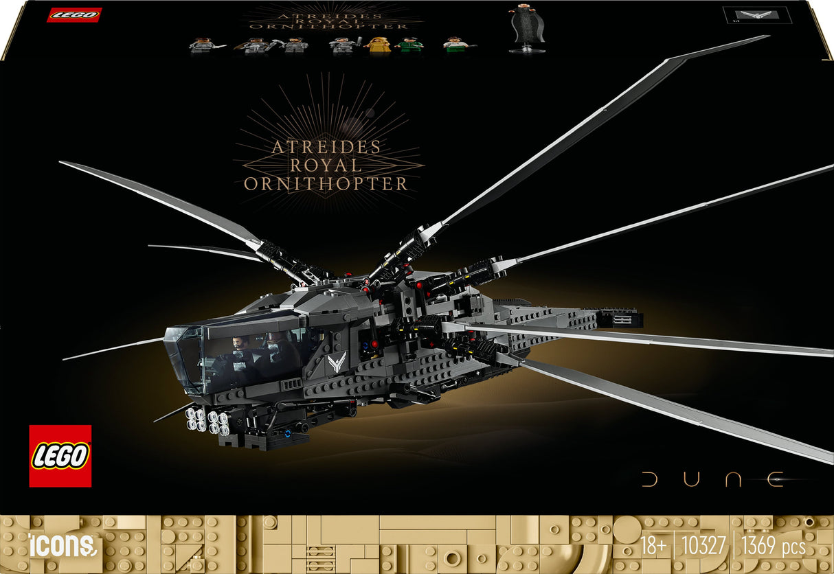 LEGO 10327 Ikoner Dune Atreides Royal Ornithopter, Byggleksakssats