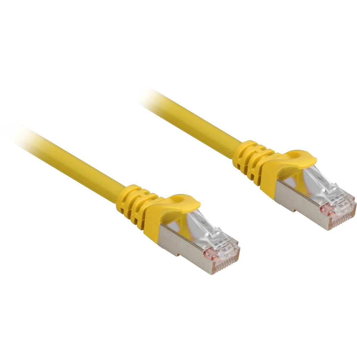 Sharkoon RJ45 Network Cable CAT.6a SFTP LSOH Yellow 10.0m - HalogenFree Sharkoon