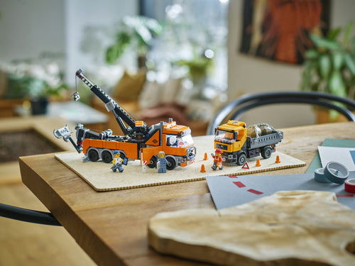 LEGO - LEGO City - Heavy-Duty Recovery Tow Truck with Crane (60467) Lego
