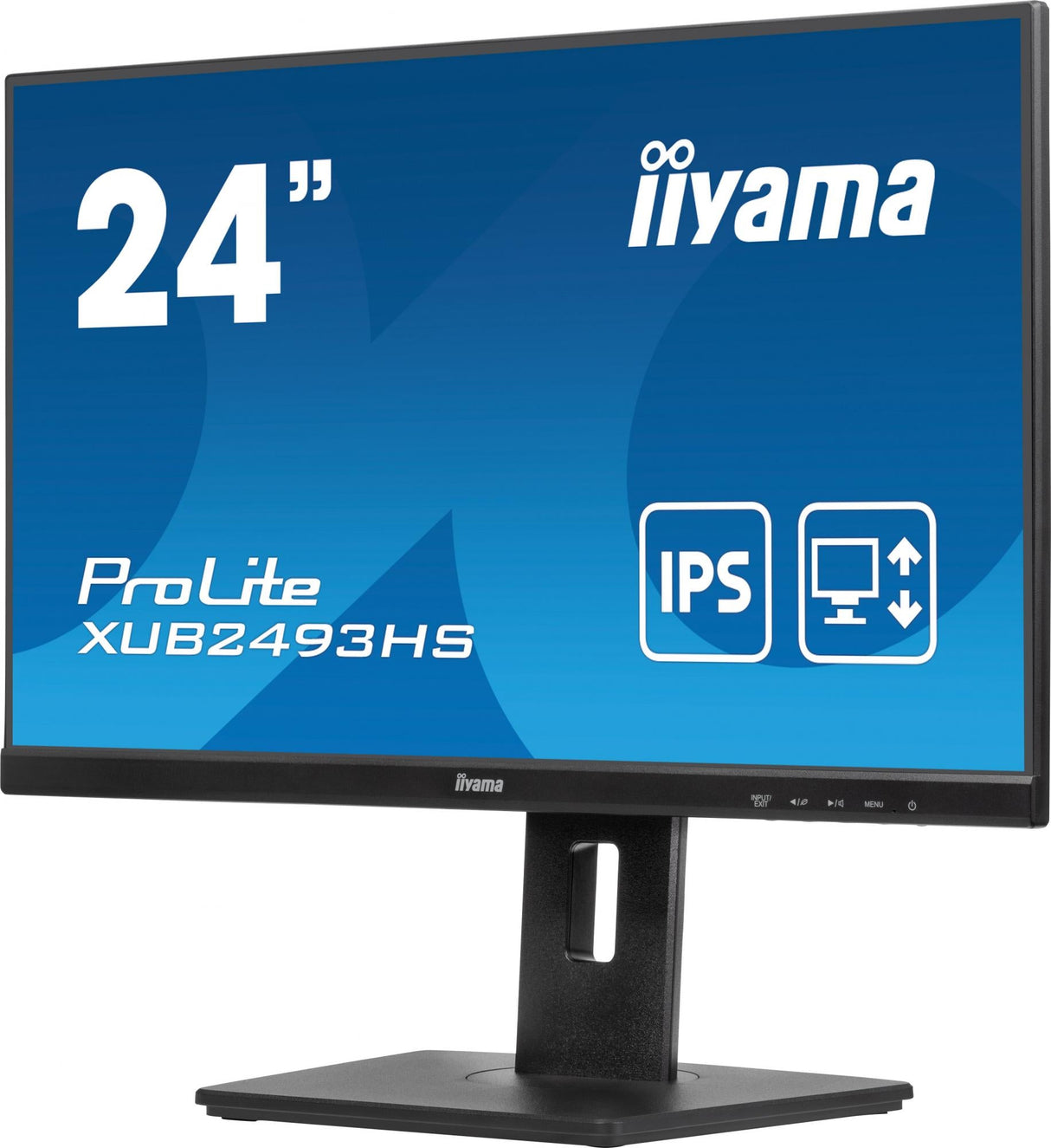 Iiyama ProLite XUB2493HS-B6 24 1920 X 1080 (Full HD) HDMI DisplayPort 100Hz Pivot Monitor