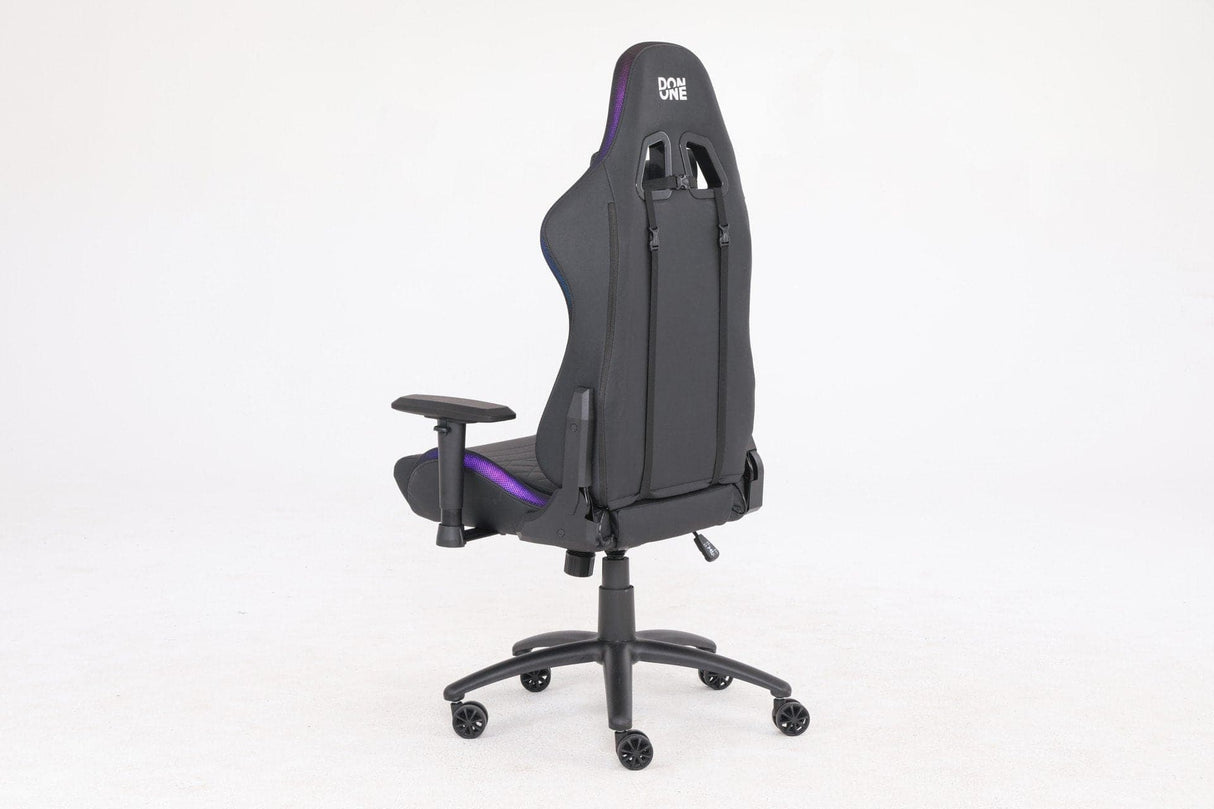 DON ONE - Valentino RGB Gamer Stol MK4 - PU Läder - Upp Till 120 KG